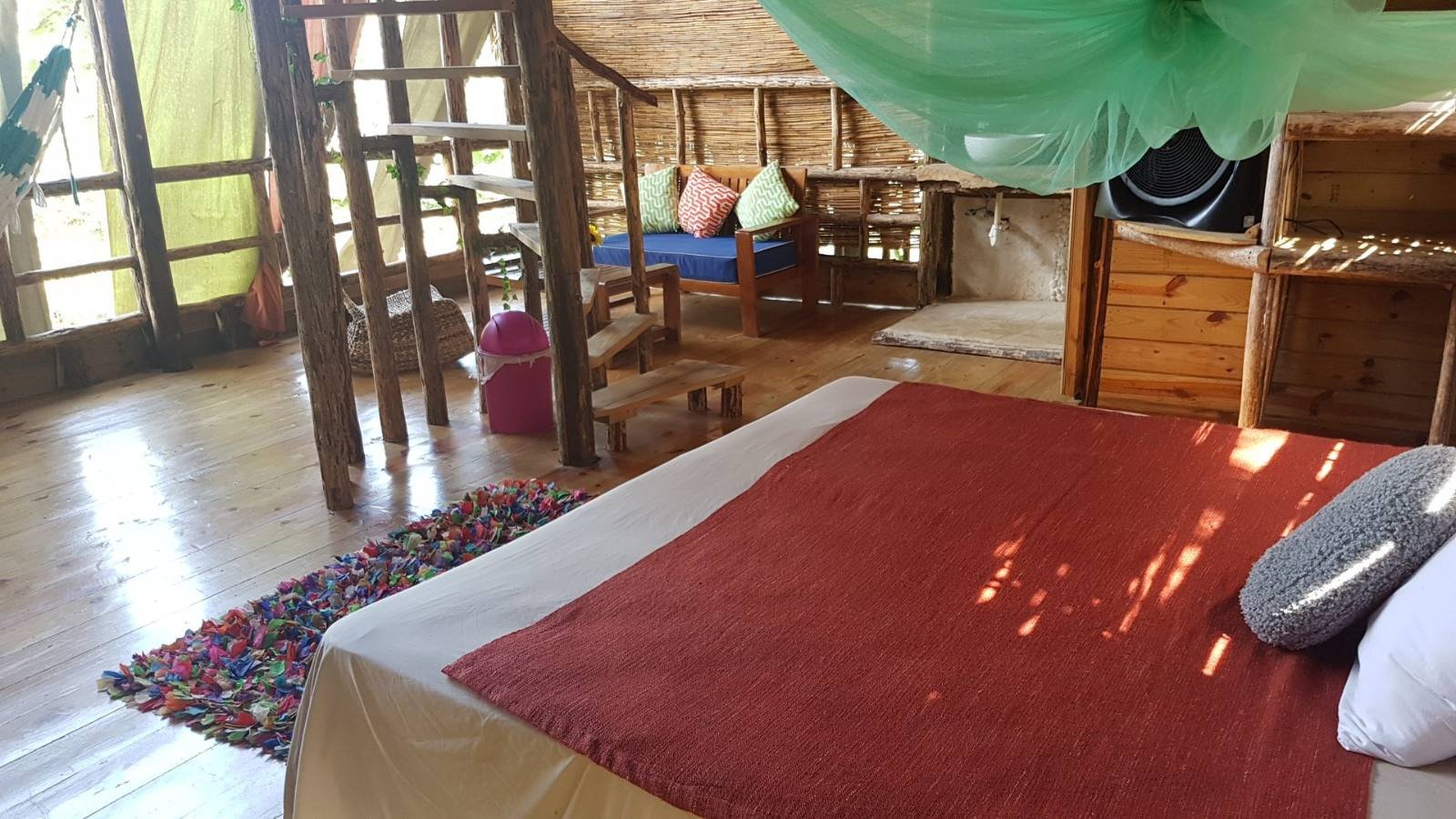 Eco Deluxe Room bamboo furnishings