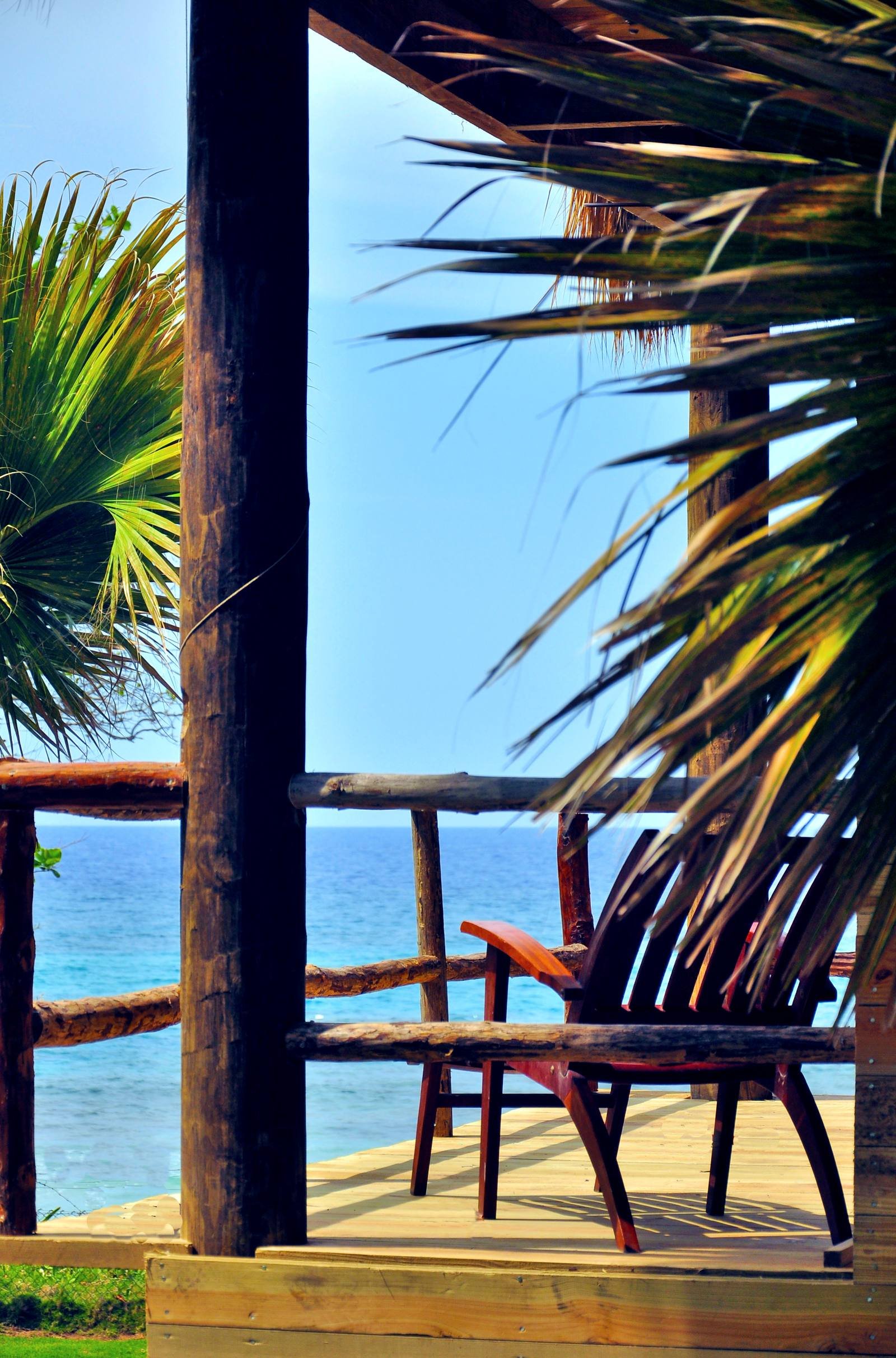 Eco Deluxe Room, garden and ocean view