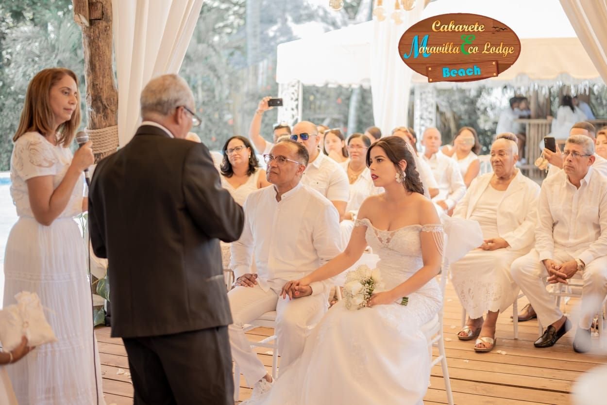 Wedding celebration at Cabarete Maravilla Ecolodge